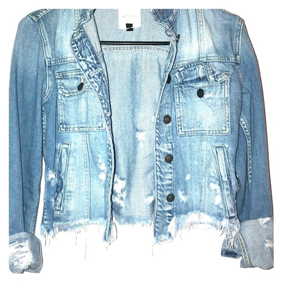 Cropped Denim Jacket - Picture 1 of 1